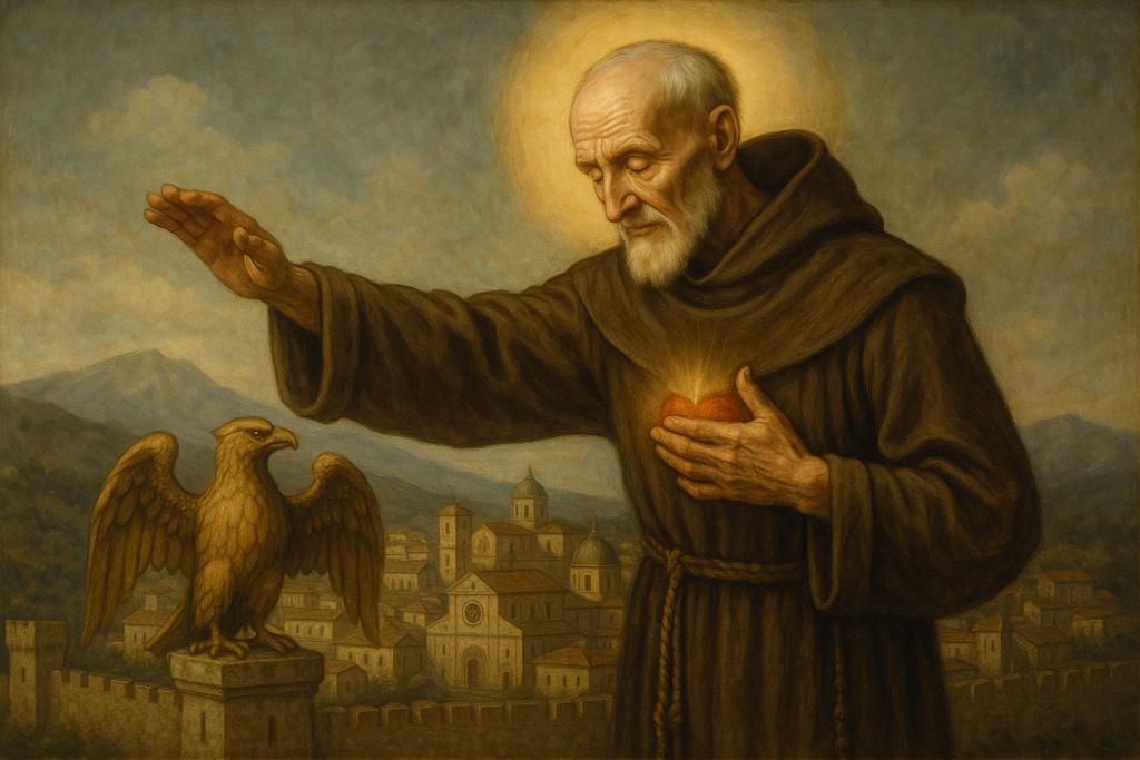 Preghiera a San Bernardino da Siena per la Protezione di L'Aquila